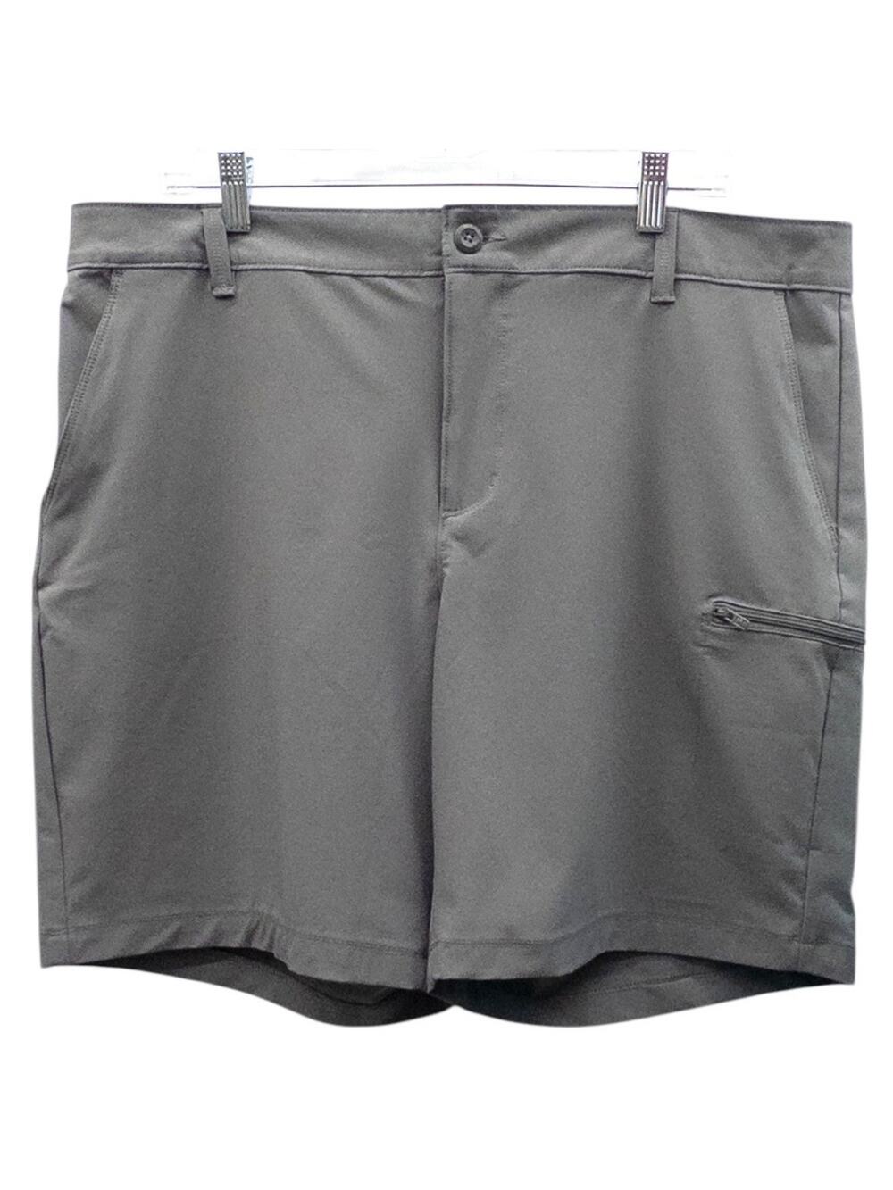 Columbia Silver Ridge II Stretch Short Men's 38x9 Gray UPF50 Omni-Shield Hiking